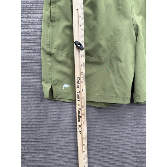 Fabletics The Fundamental Short Men Small Green Athletic Running Gym Workout. - Picture 6 of 7